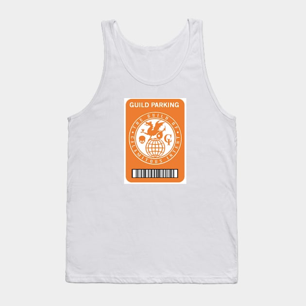 Guild of Calamitous Intent Parking Permit Tank Top by Starbase79